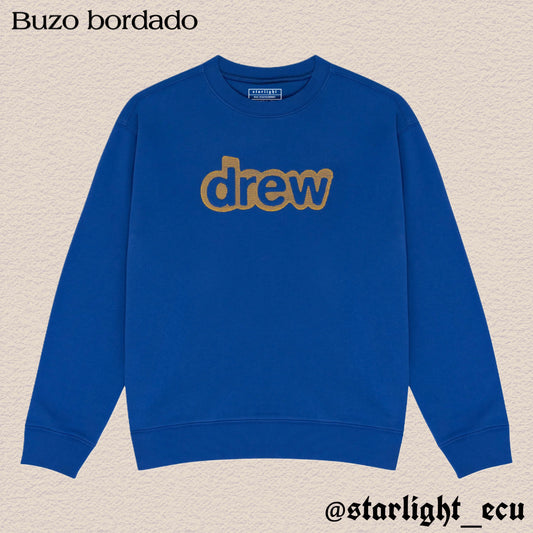 Buzo bordado drew