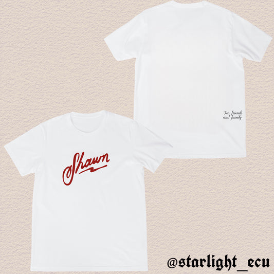 Camiseta Shawn for friends and family