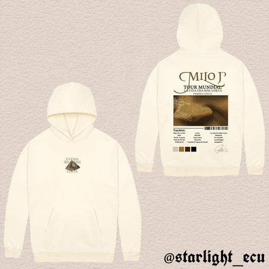 Hoodie La Vida Era Más Corta Milo J