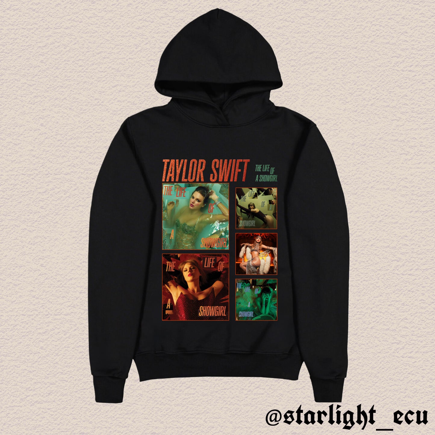 Hoodie sin bolsillo the life of a showgirl