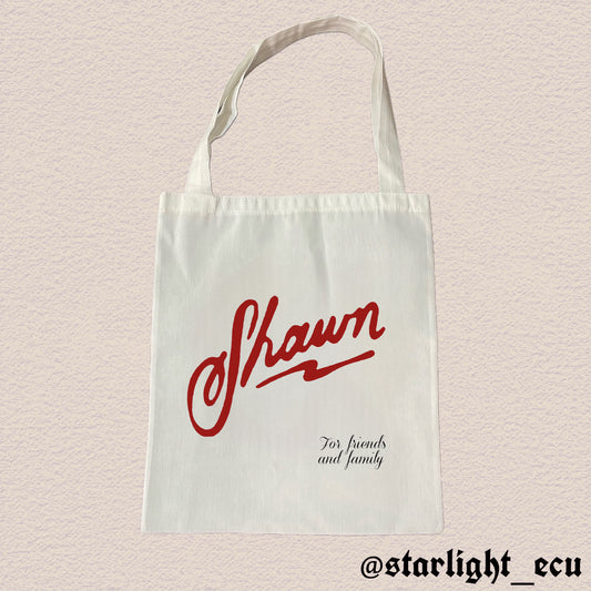 Tote bag Shawn for friends and family