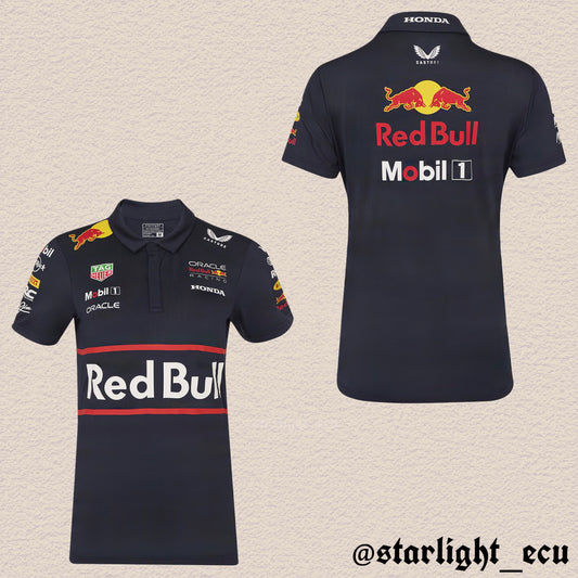 Camiseta polo redbull 2025