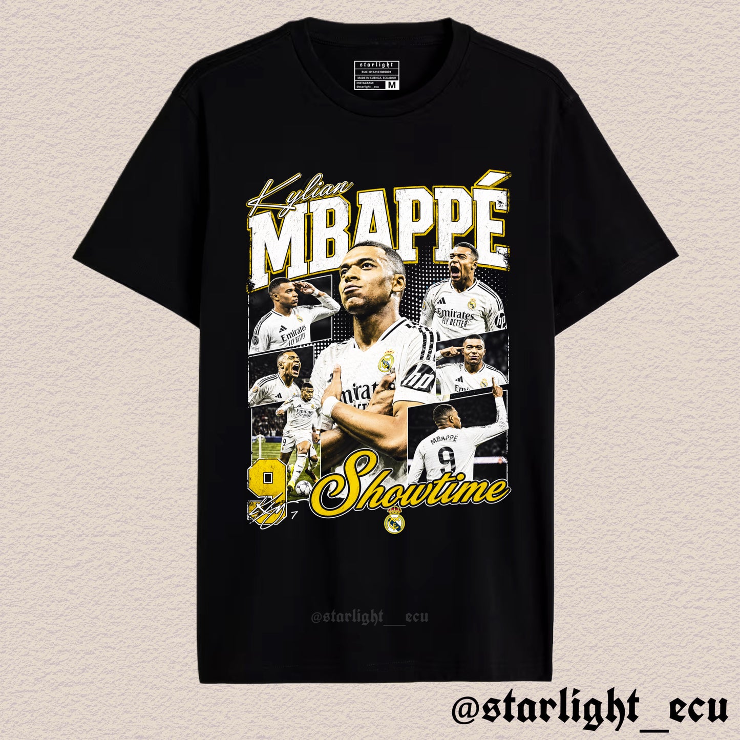 Camiseta Mbappe Real Madrid 9
