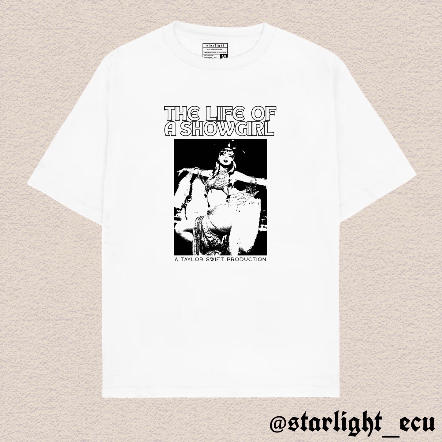 Camiseta the life of a showgirl