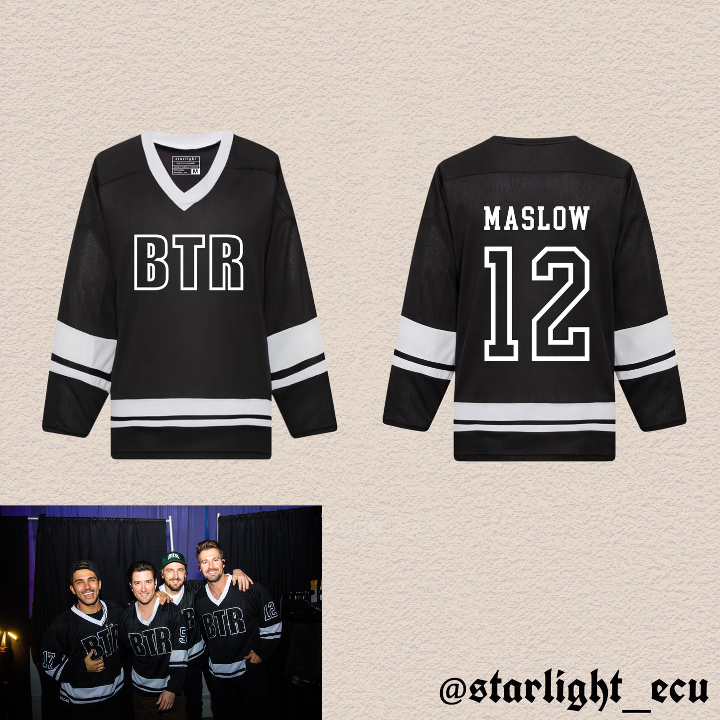 Buzo manga larga con cuello V oversized maslow 12 big time rush