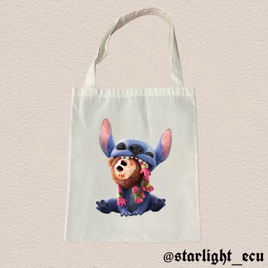 Tote bag stitch live action