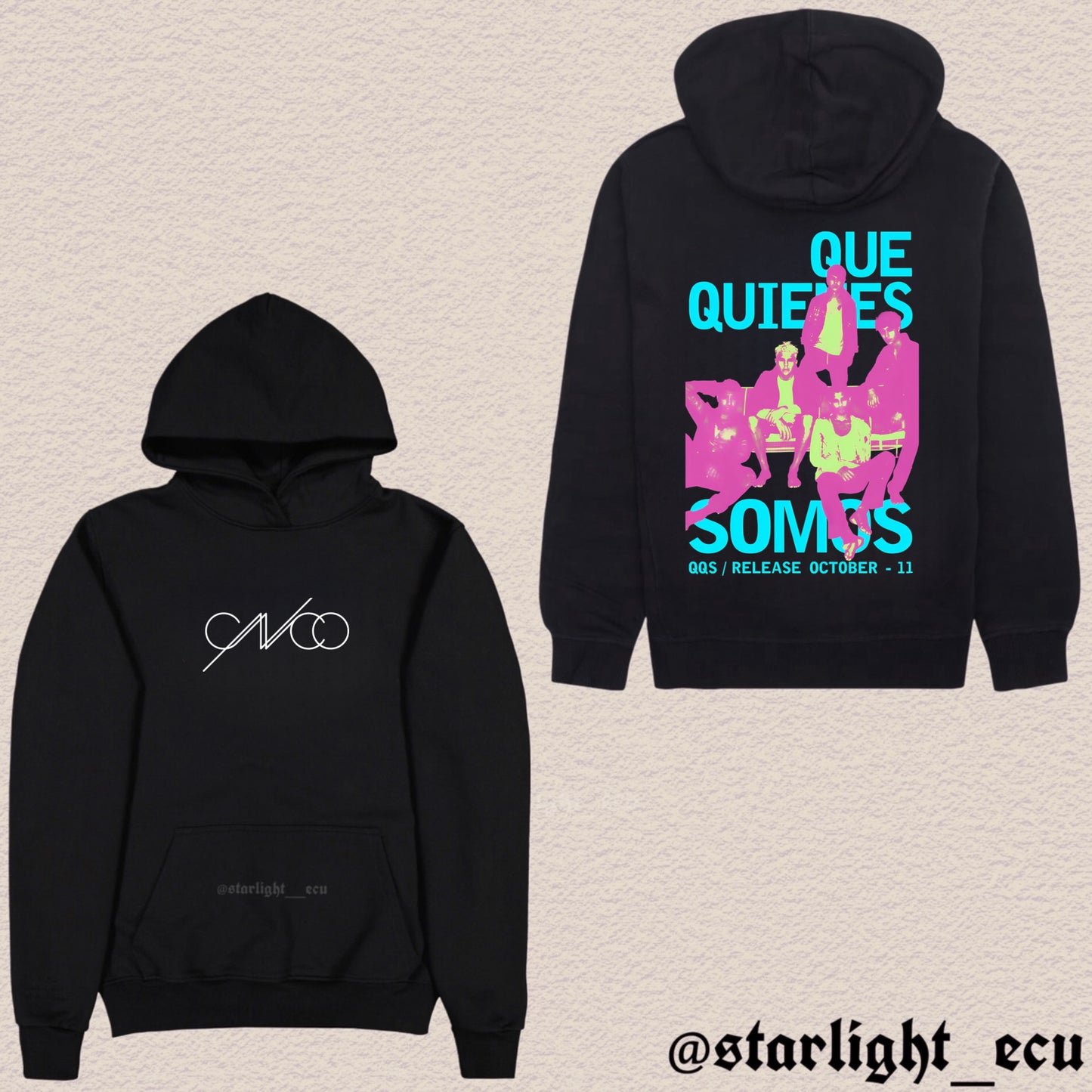 Hoodie CNCO que quienes somos