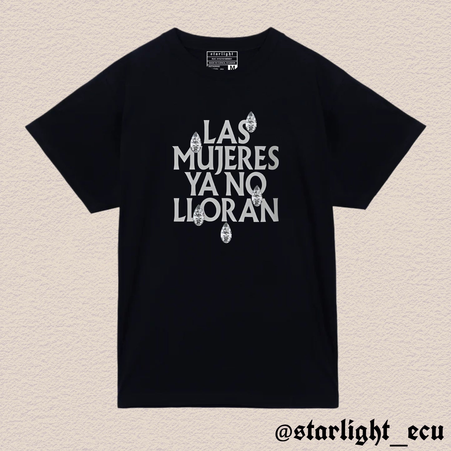 Camiseta las mujeres ya no lloran