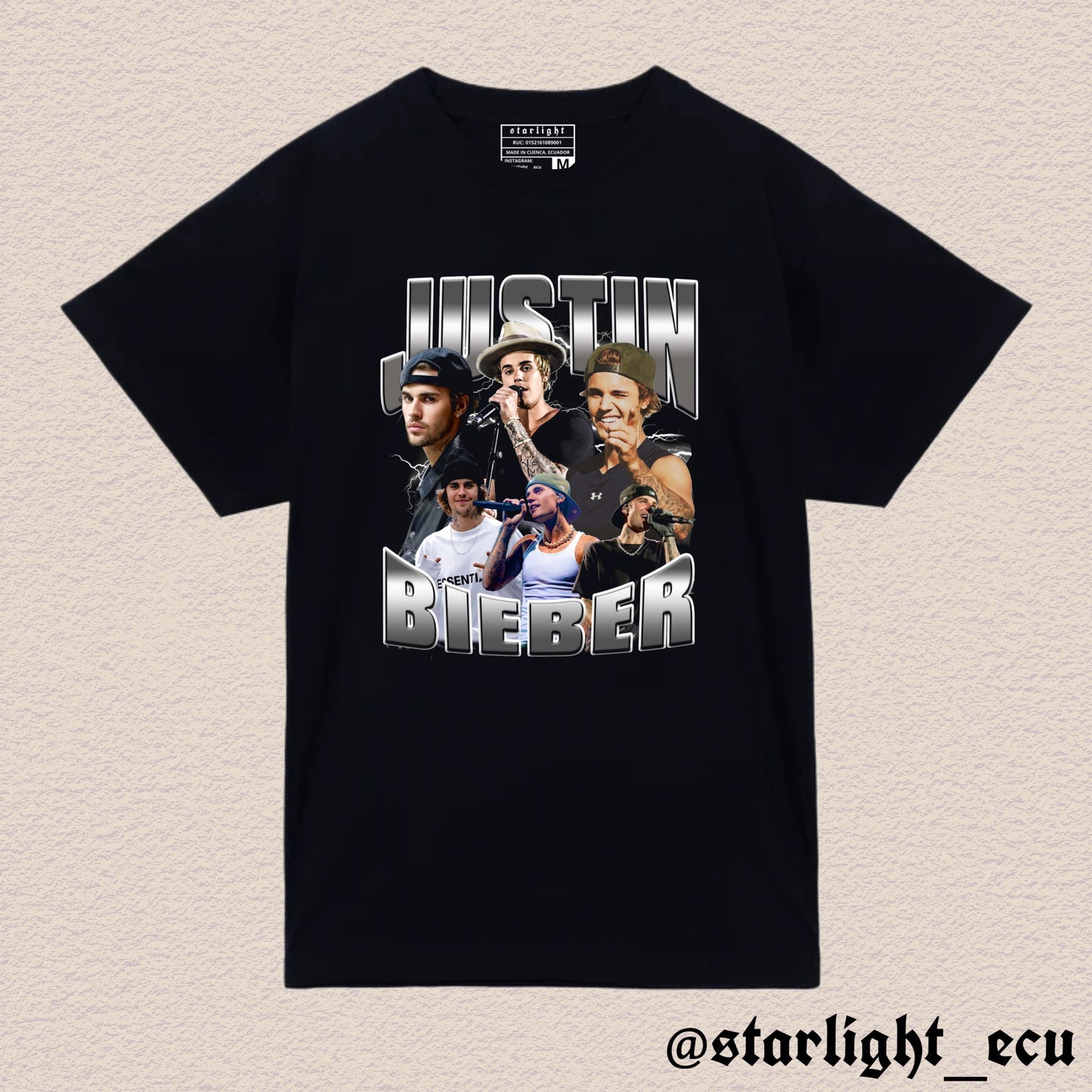 Camiseta Justin Bieber