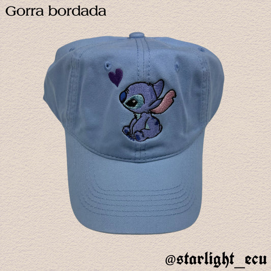 Gorra bordada stitch