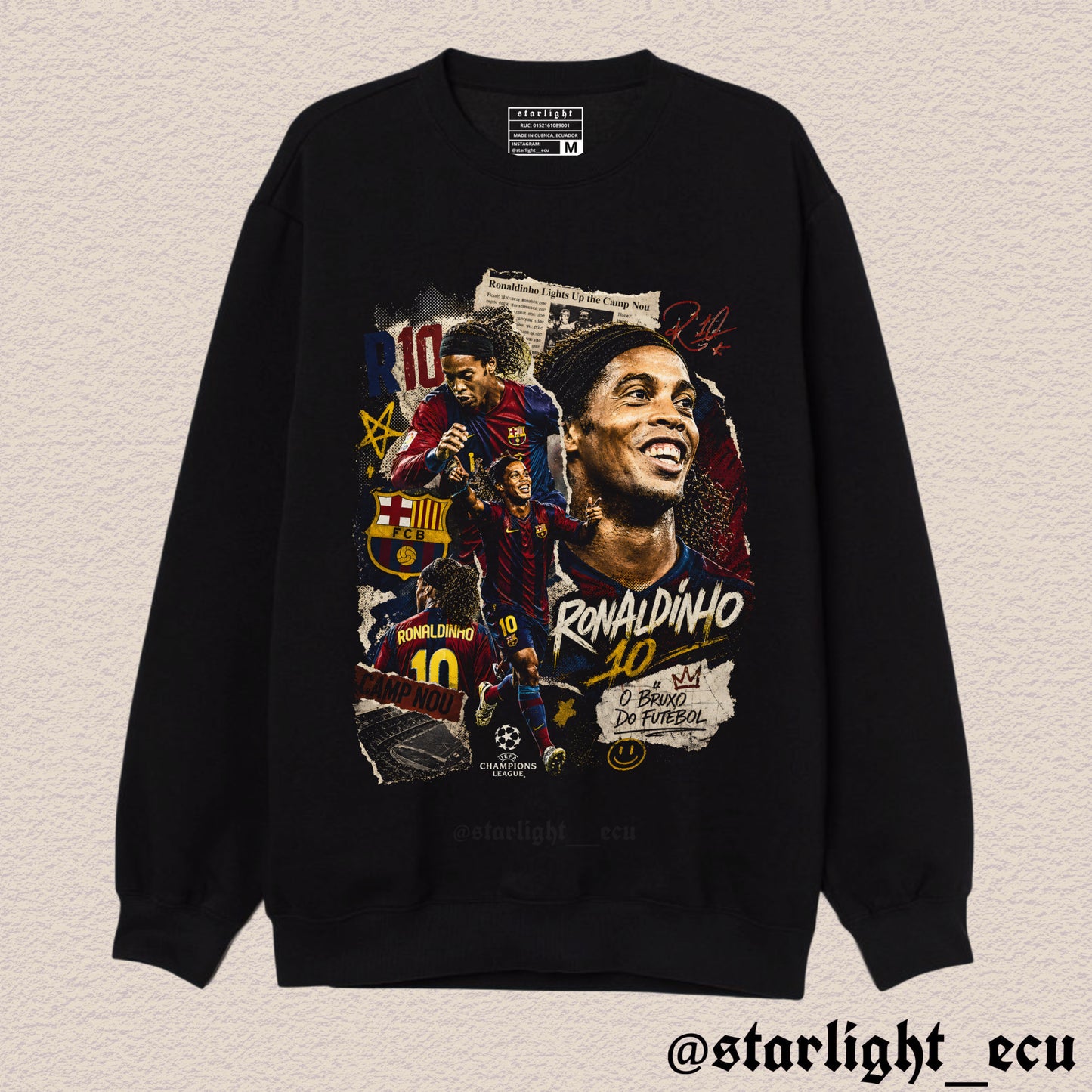 Buzo Ronaldinho FCB Barcelona 10