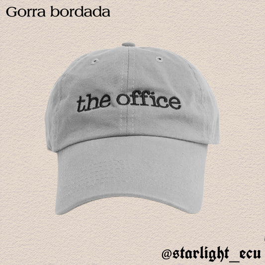 Gorra bordada the office