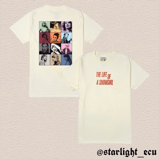 Camiseta the life of a showgirl the eras tour