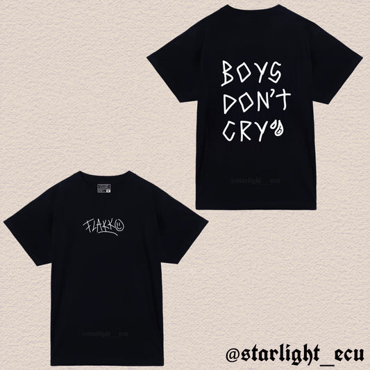 Camiseta negra/blanca boys don’t cry rels b