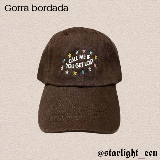 Gorra bordada call me if you get lost Tyler the creator