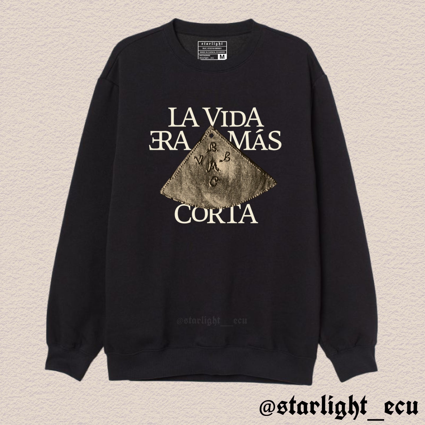 Hoodie La Vida Era Más Corta Milo J