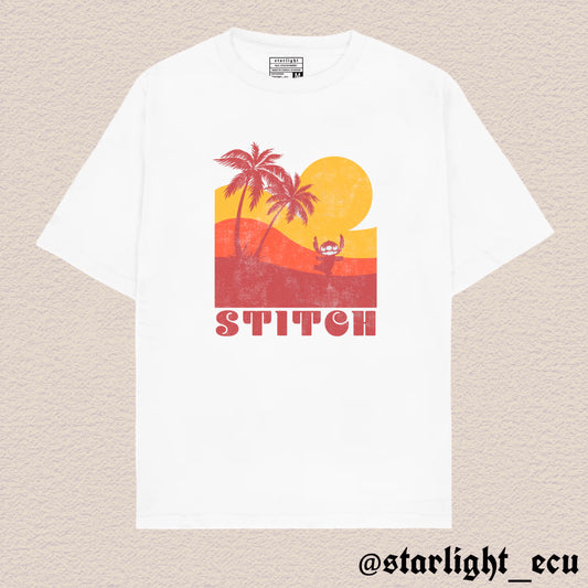 Camiseta beach stitch