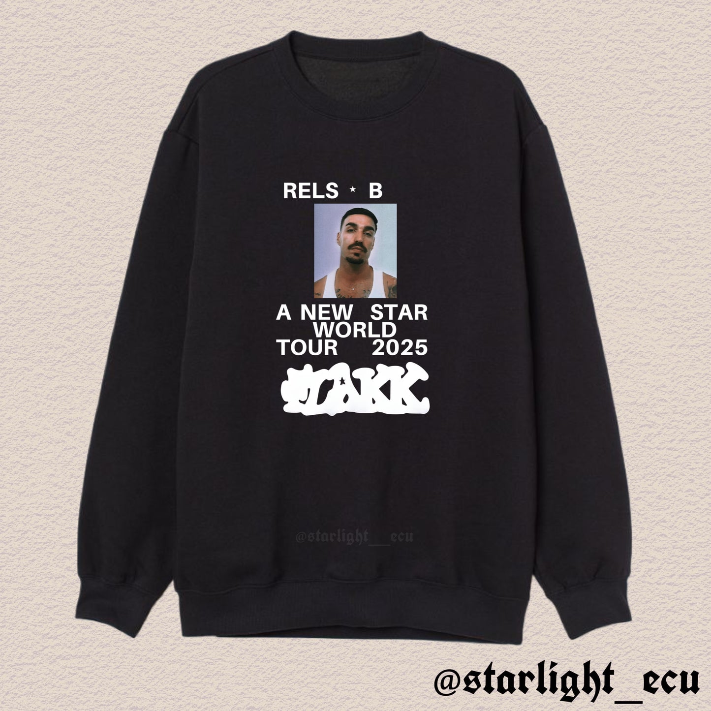 Buzo rels b a new star world tour 2025