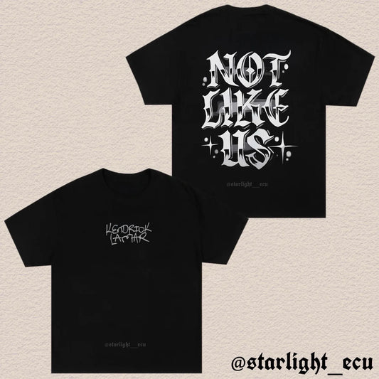 Camiseta not like us