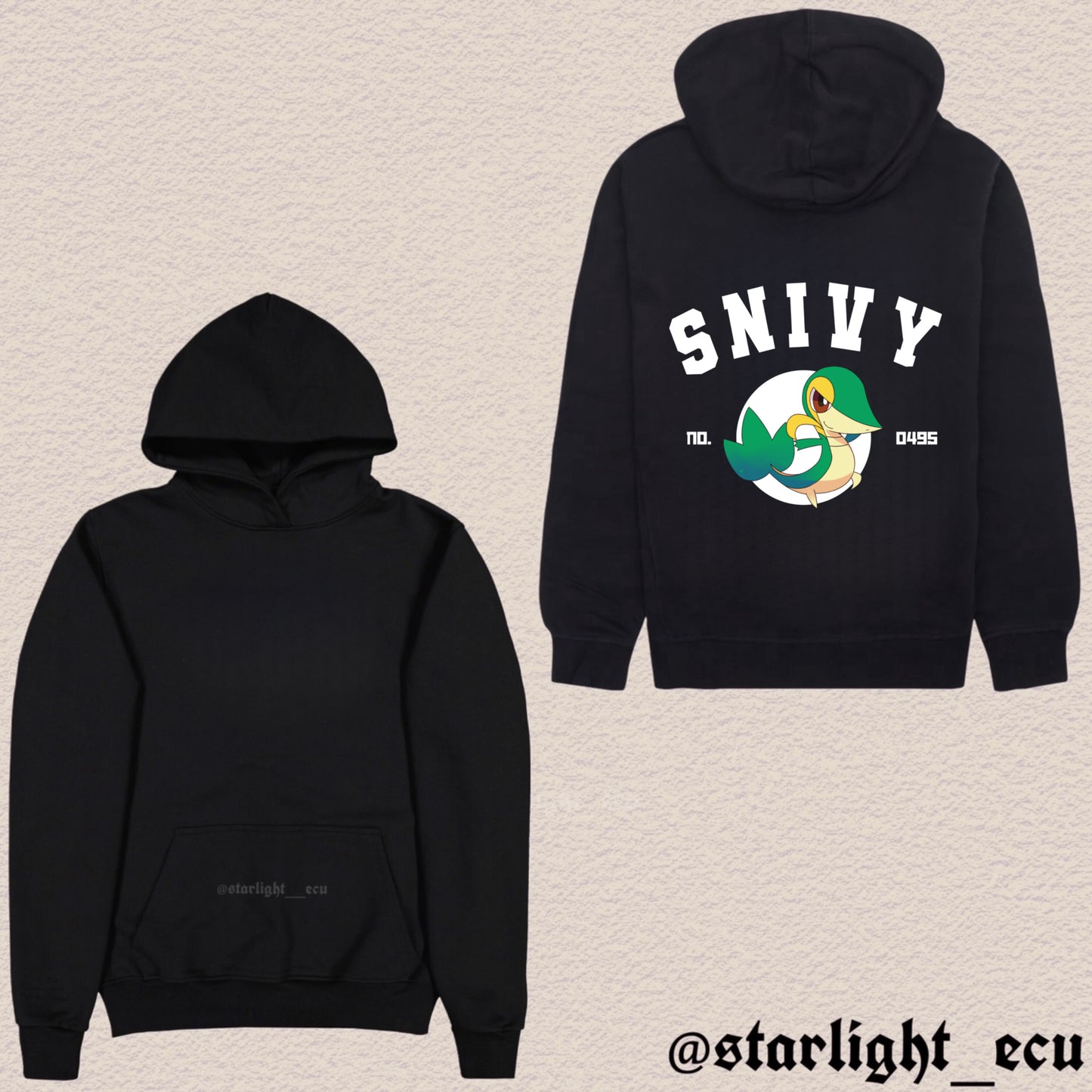 Hoodie Snivy Pokémon