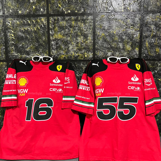 Camiseta Leclerc/Sainz