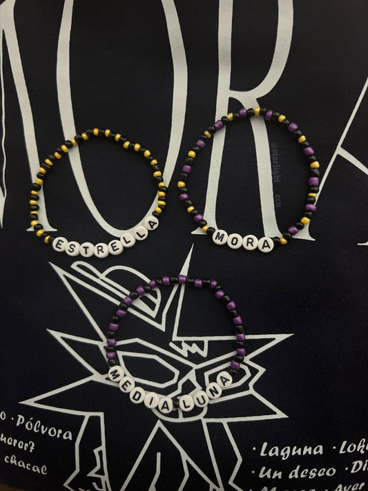 Pulseras mora