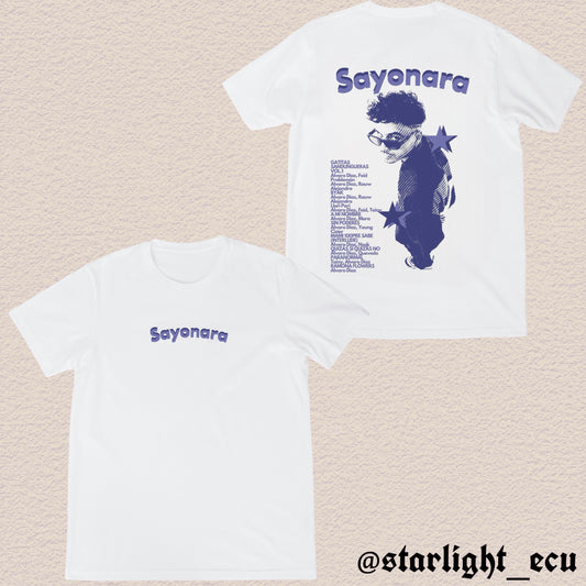Camiseta sayonara