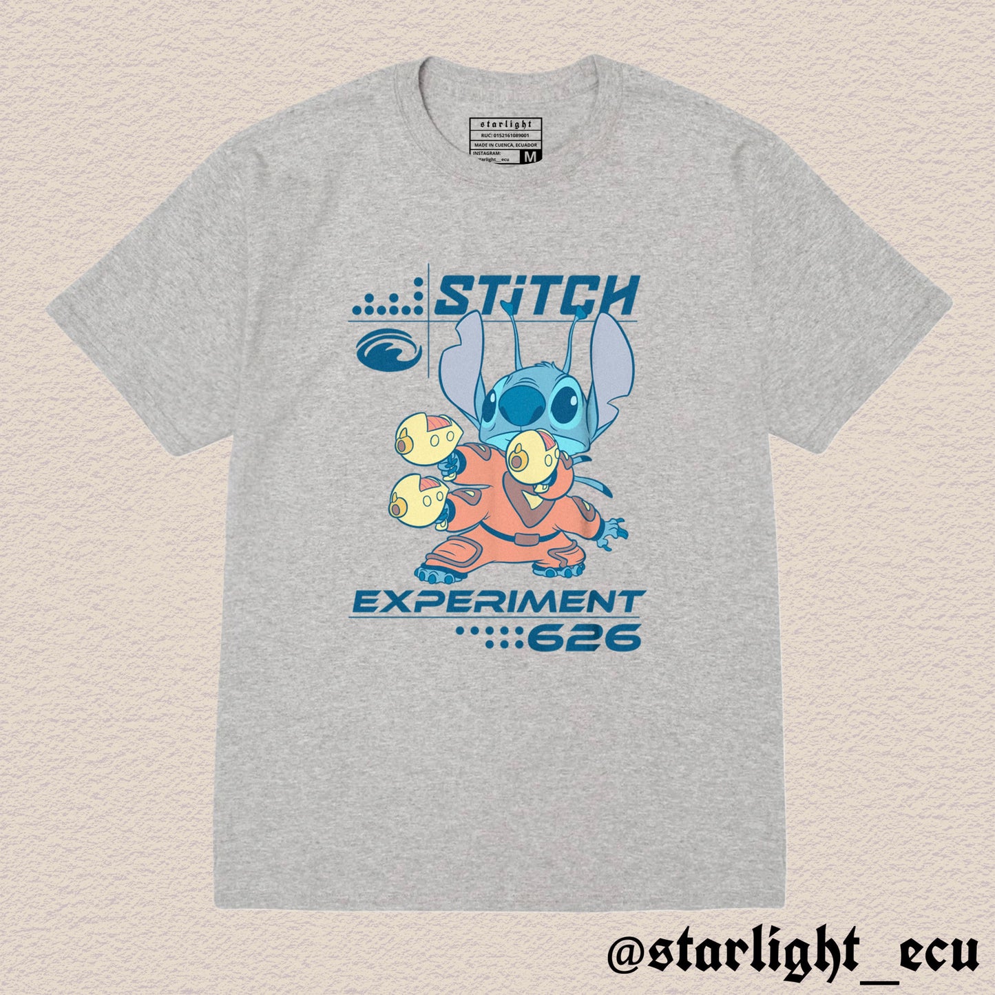 Camiseta stitch