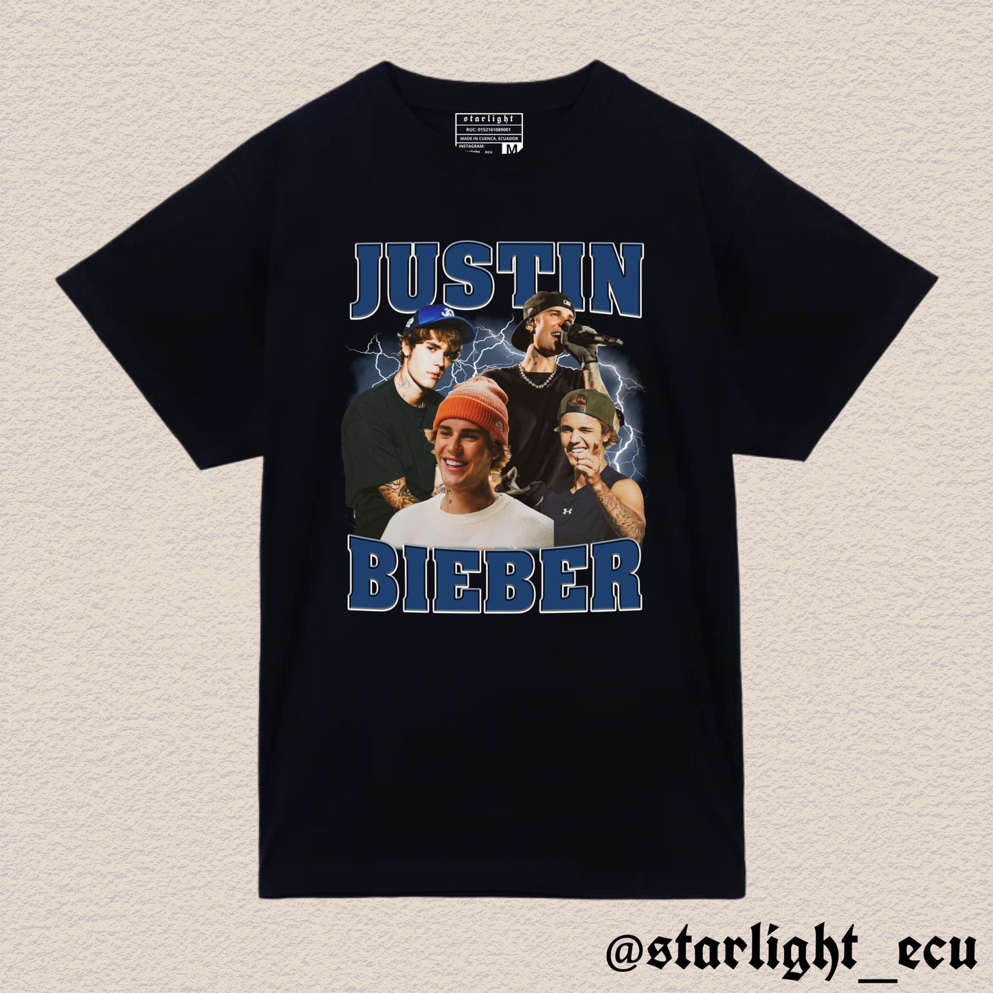 Camiseta Justin Bieber