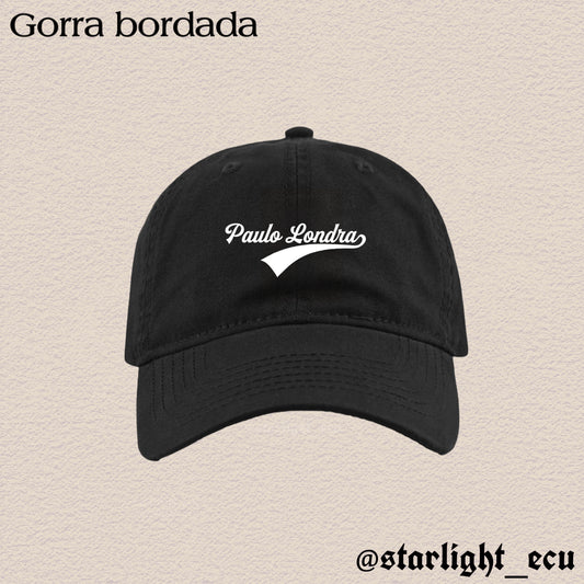Gorra bordada Paulo Londra