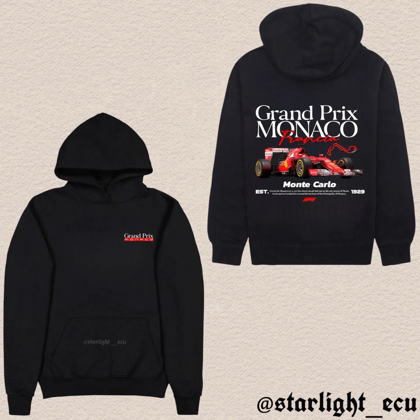 Hoodie Gran Prix Monaco