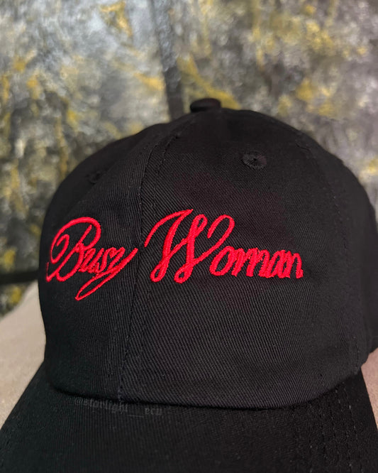 Gorra bordada busy woman