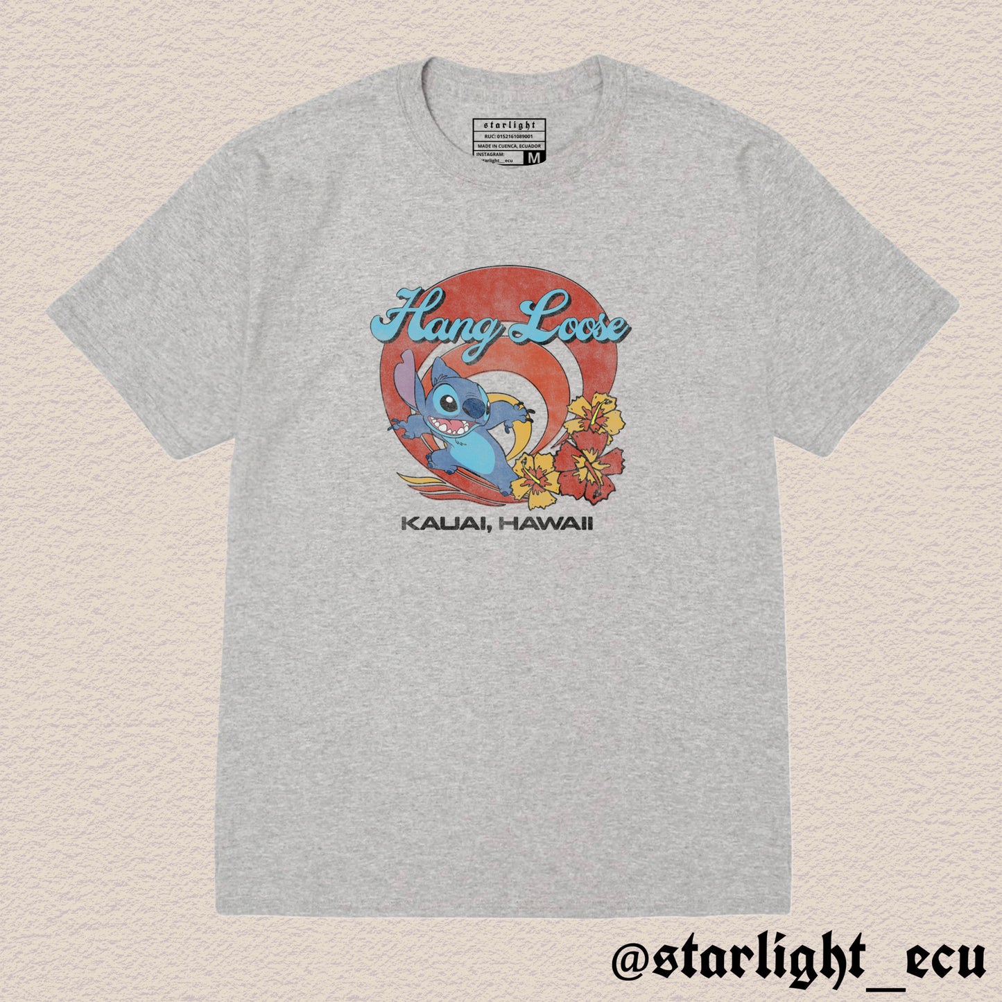 Camiseta hang loose stitch