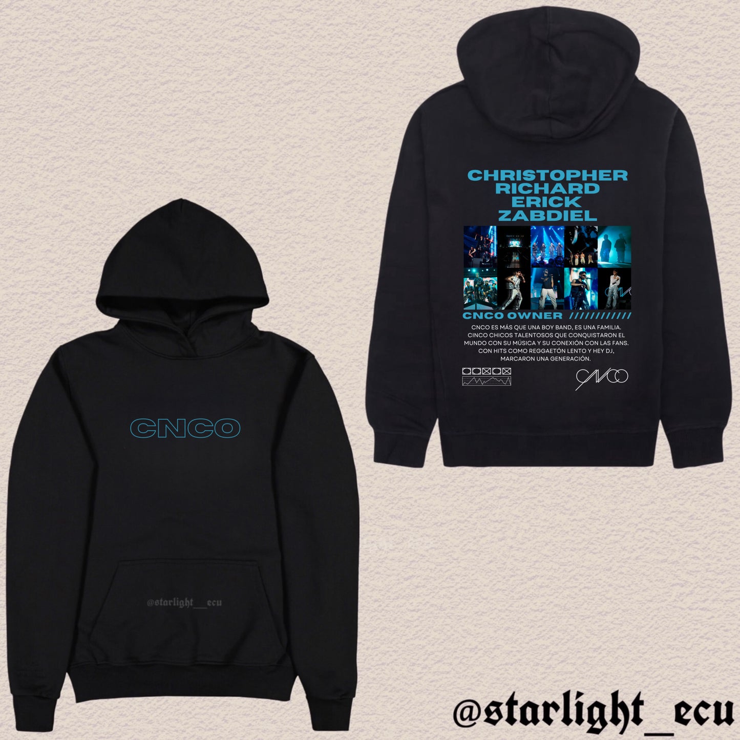 Hoodie CNCO members