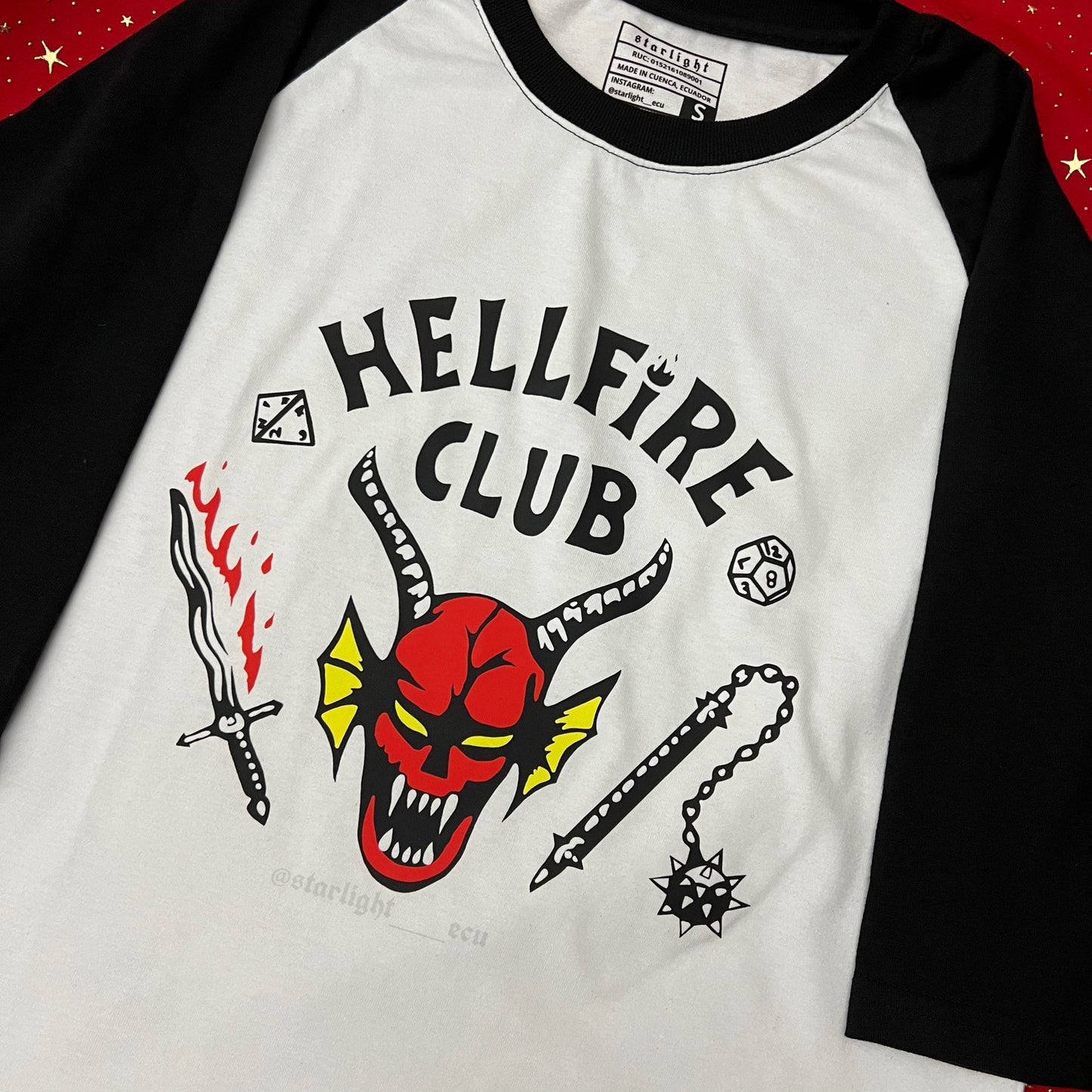 Buzo manga 3/4 hellfire club