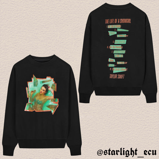 Buzo/Hoodie sin bolsillo the life of a showgirl track list