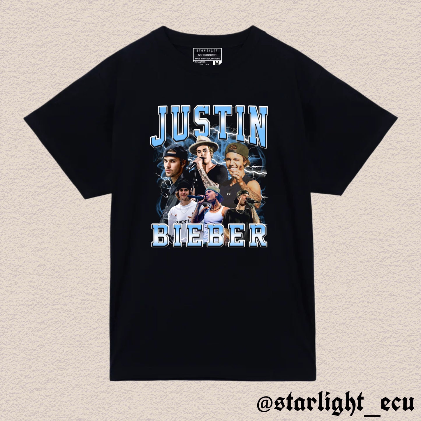 Camiseta Justin Bieber