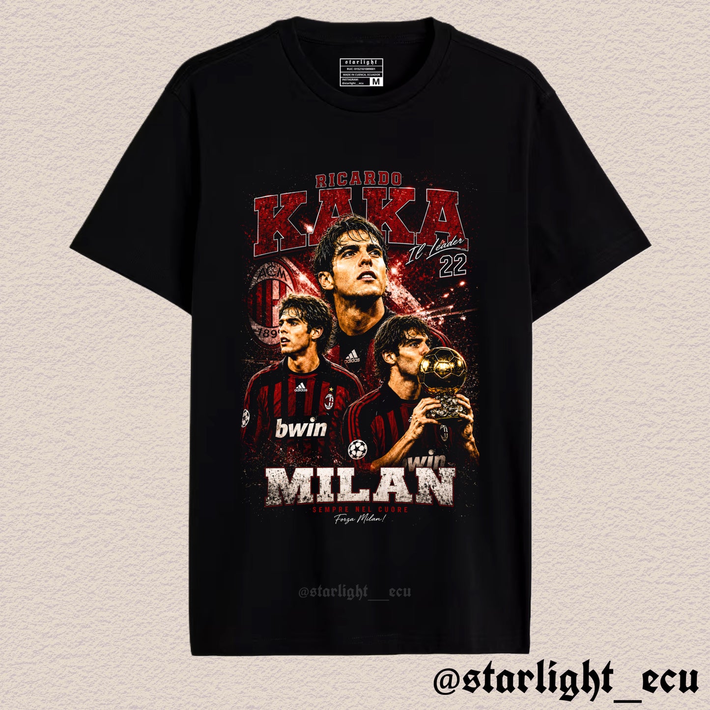 Camiseta Ricardo Kaka Milán 22