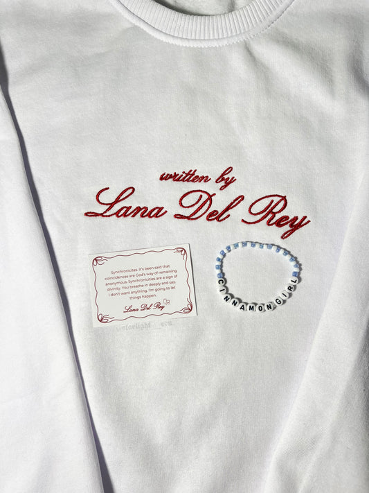 Buzo bordado written by Lana Del Rey