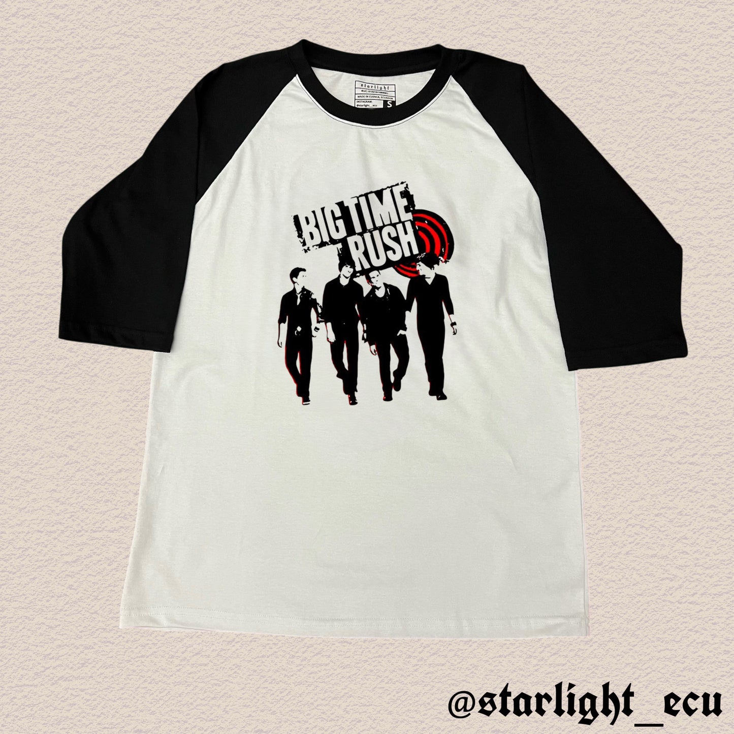 Buzo manga 3/4 big time rush