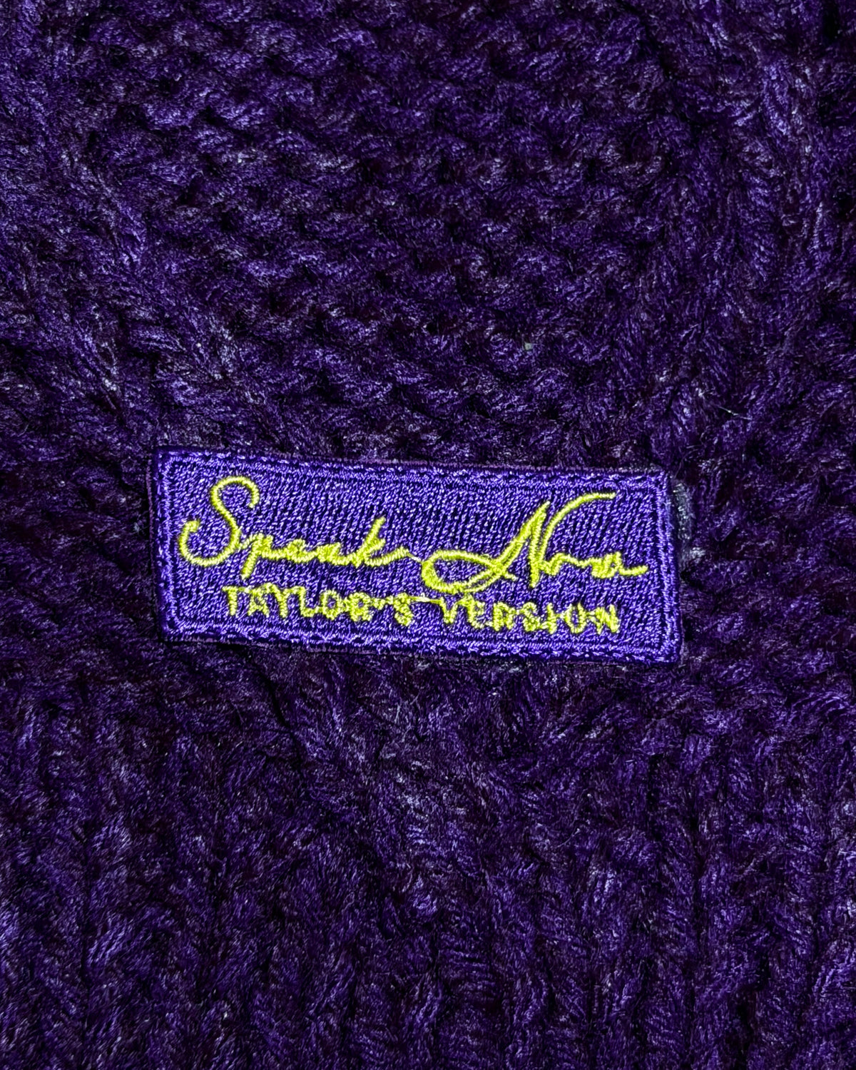 Cardigan speak now tv