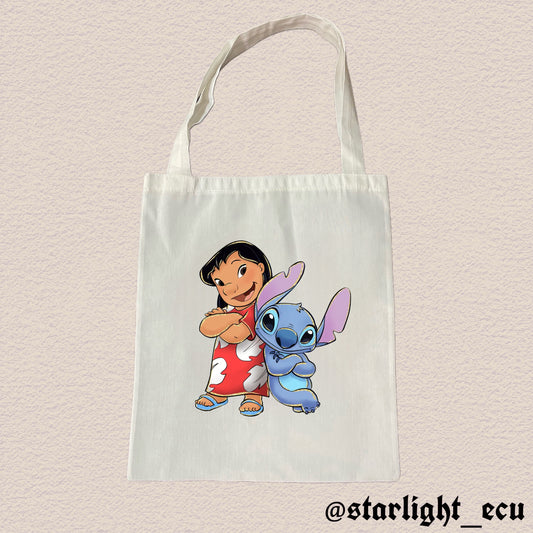 Tote bag lilo & stitch