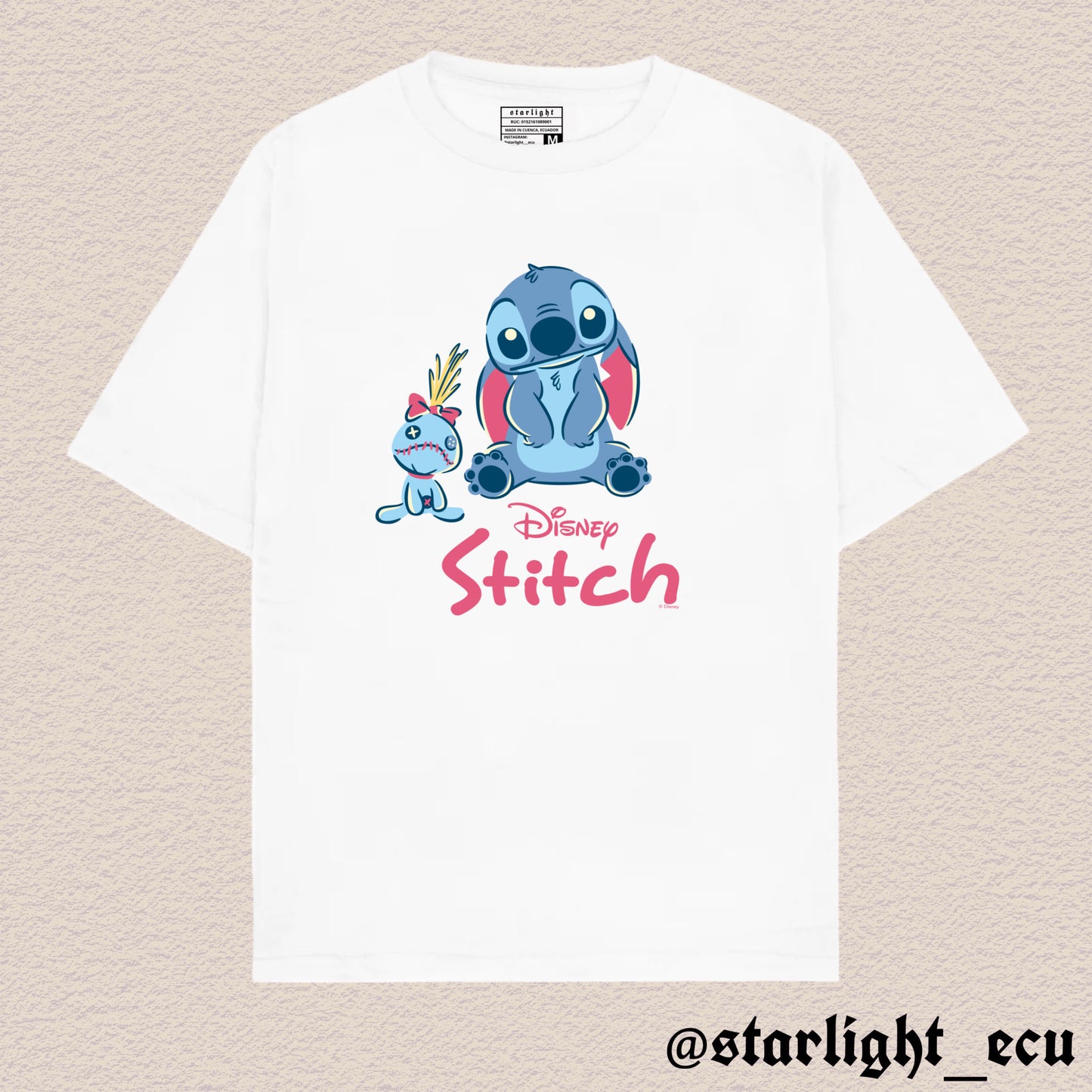 Camiseta stitch