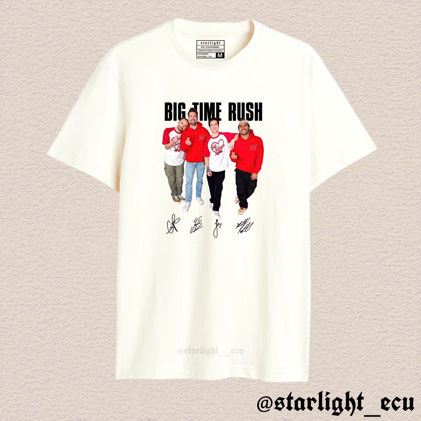 Camiseta big time rush
