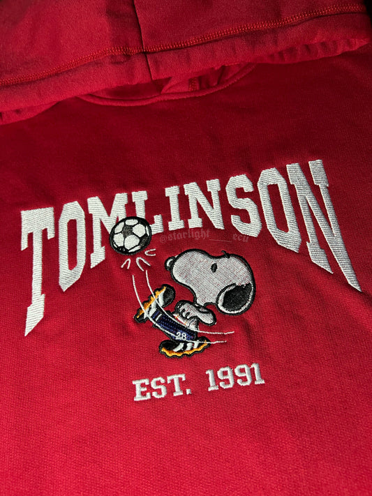 Hoodie bordado Louis Tomlinson snoopy