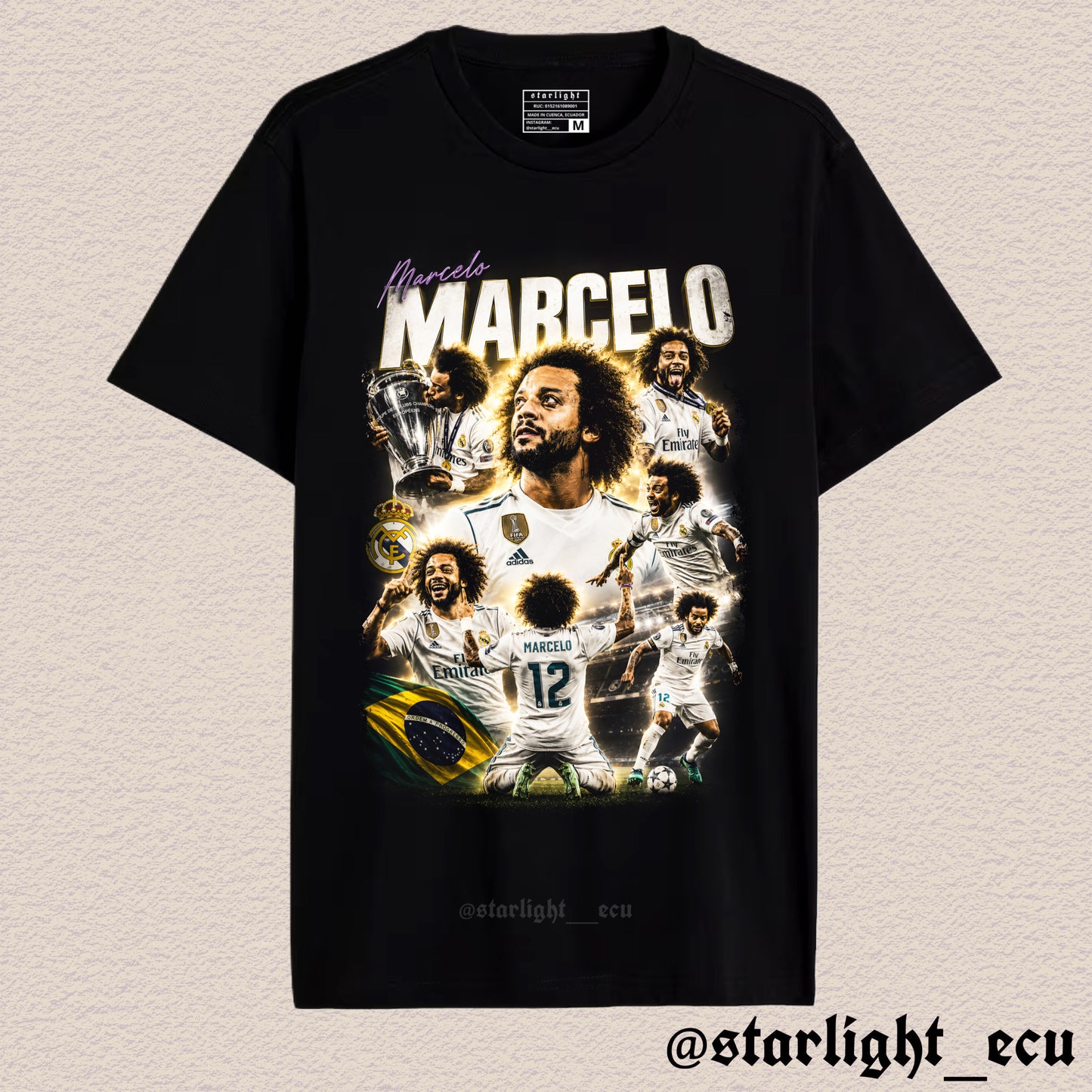 Camiseta Marcelo Real Madrid 12