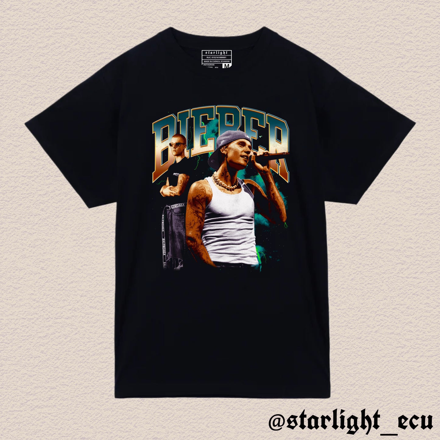 Camiseta Justin Bieber