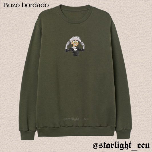 Buzo bordado danny phantom