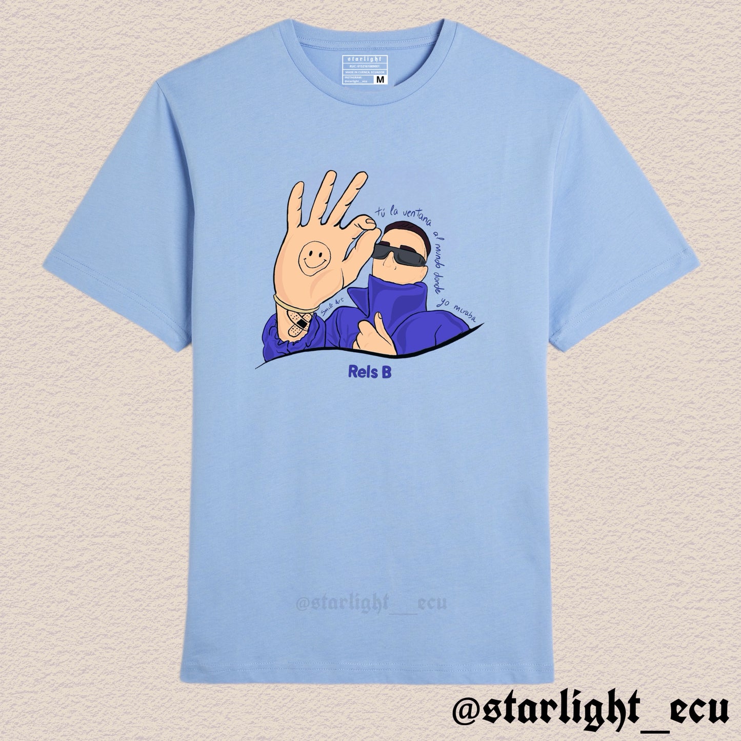 Camiseta la vida sin ti rels b