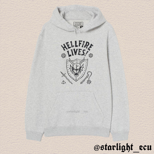 Hoodie hellfire lives stranger things